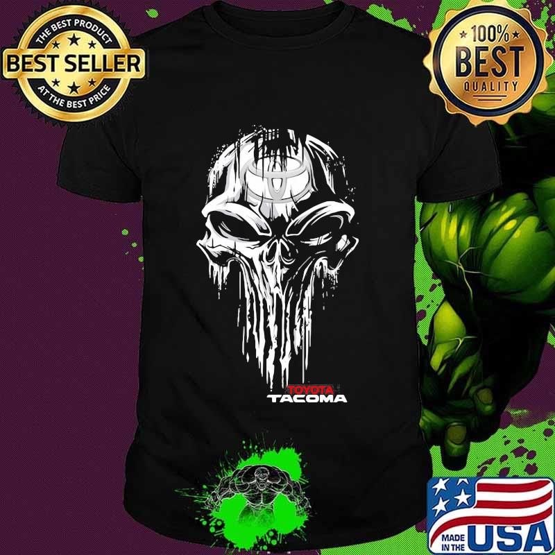 Punisher Skull With Logo Toyota Tacoma Shirt