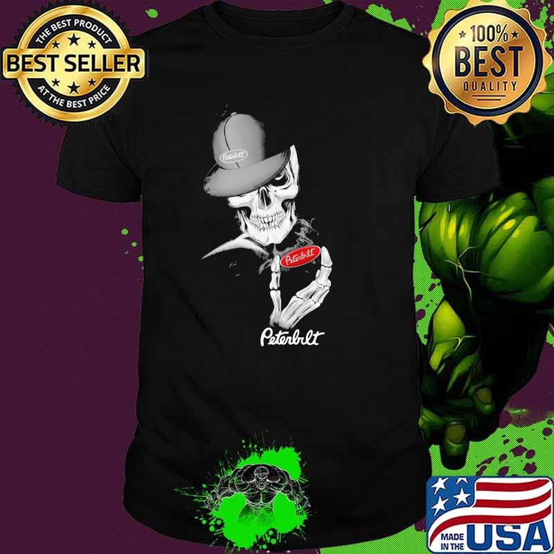 Punisher’s Skull Logo Wear Hat With Peterbilt Shirt