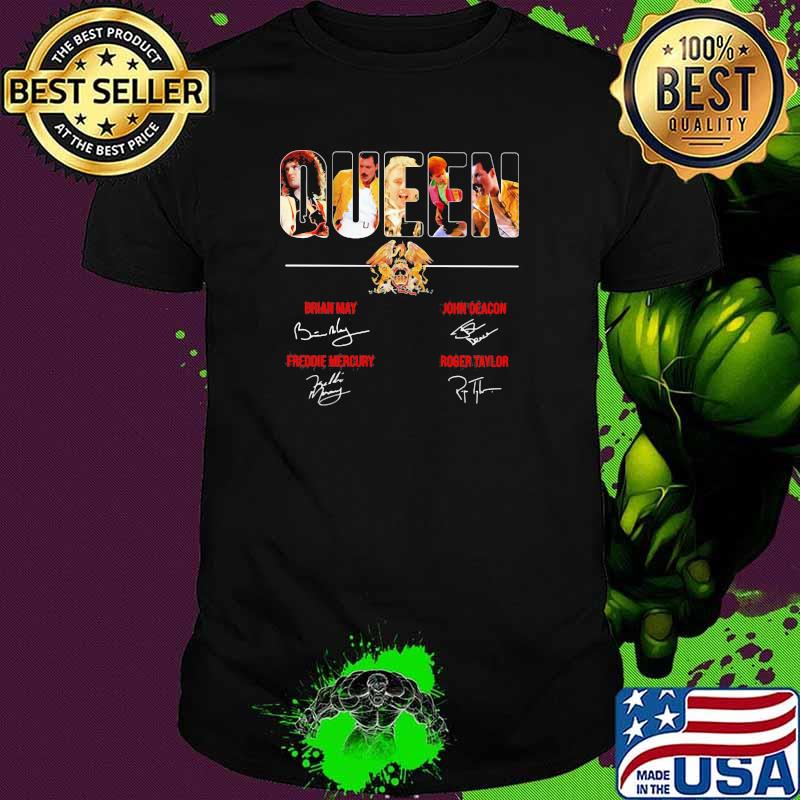 Queen Band Music Signature Shirt
