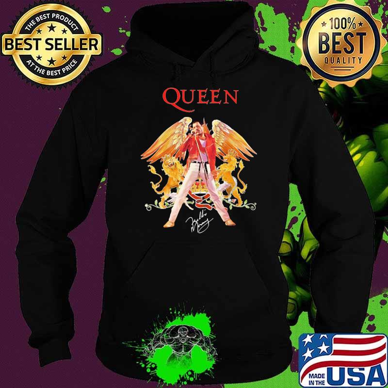 Queen Eagles Lion Signature Shirt Hoodie Queen Eagles Lion Signature Shirt Hoodie