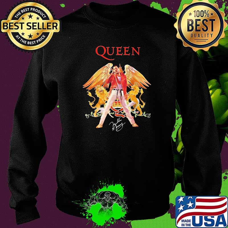 Queen Eagles Lion Signature Shirt Sweater Queen Eagles Lion Signature Shirt Sweater