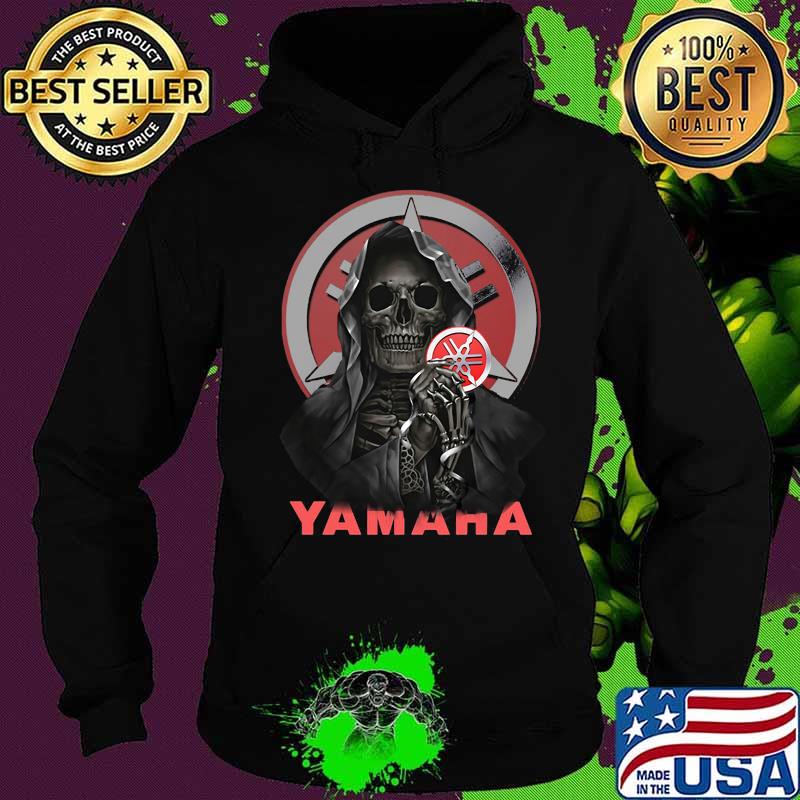 Punisher Skull With Logo Yamaha Shirt Hoodie Punisher Skull With Logo Yamaha Shirt Hoodie
