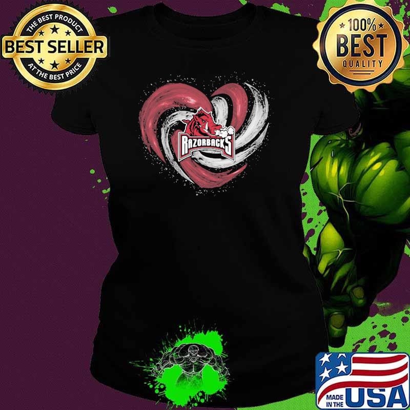 Razorbacks Baseketball Shirt Ladies tee Razorbacks Baseketball Shirt Ladies tee