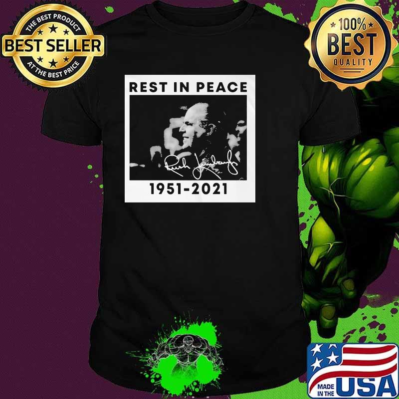 Rest In Peace Signature Rush Limbaugh 1951 2021 Shirt