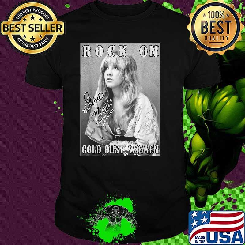 Rock On Stevie Tees Nicks Birthday Fan Signature Shirt