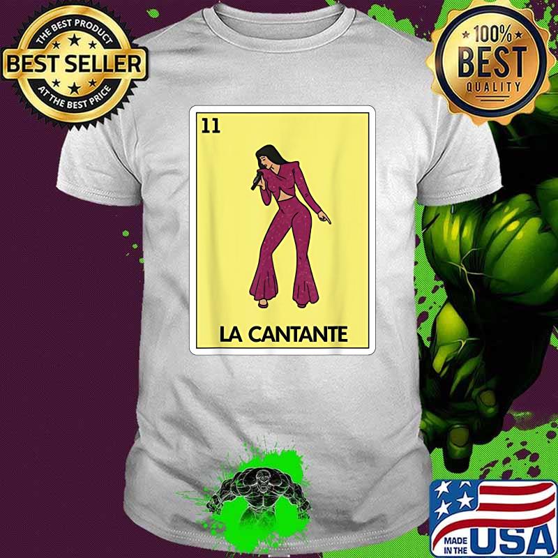 Selenas Quintanilla La Cantante Lottery Mexican Lottery Shirt