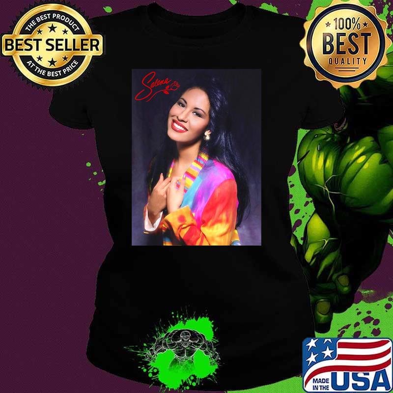 Selenas Quintanilla Music Signature Shirt Ladies tee Selenas Quintanilla Music Signature Shirt Ladies tee