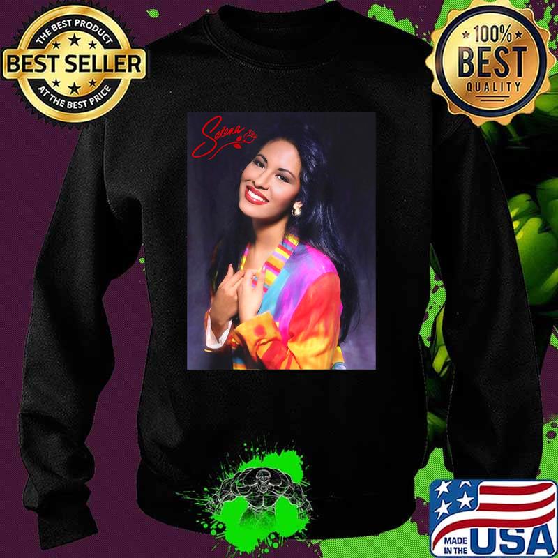 Selenas Quintanilla Music Signature Shirt Sweater Selenas Quintanilla Music Signature Shirt Sweater