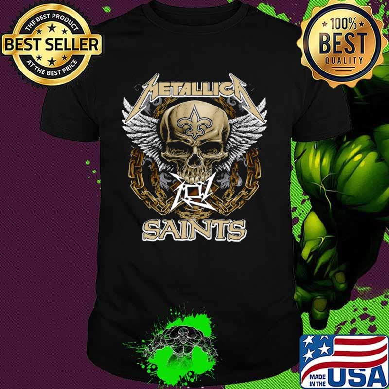 skull metallica saints shirt