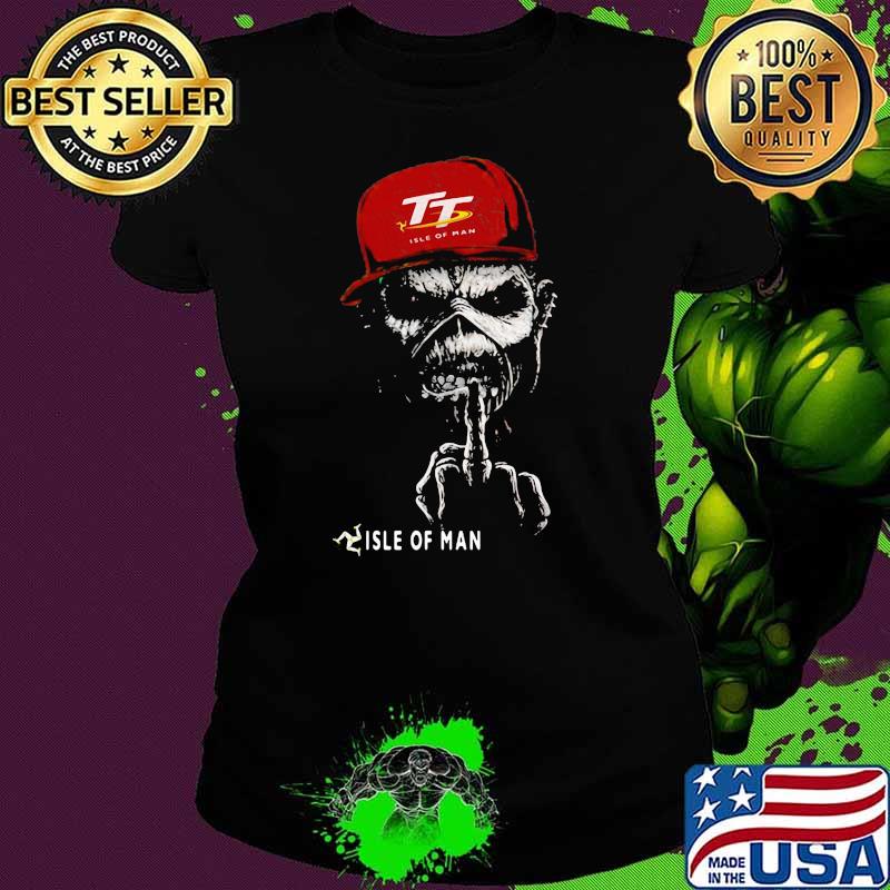 Skull Wear Hat With Logo Isle Of Man Shirt Ladies tee Skull Wear Hat With Logo Isle Of Man Shirt Ladies tee