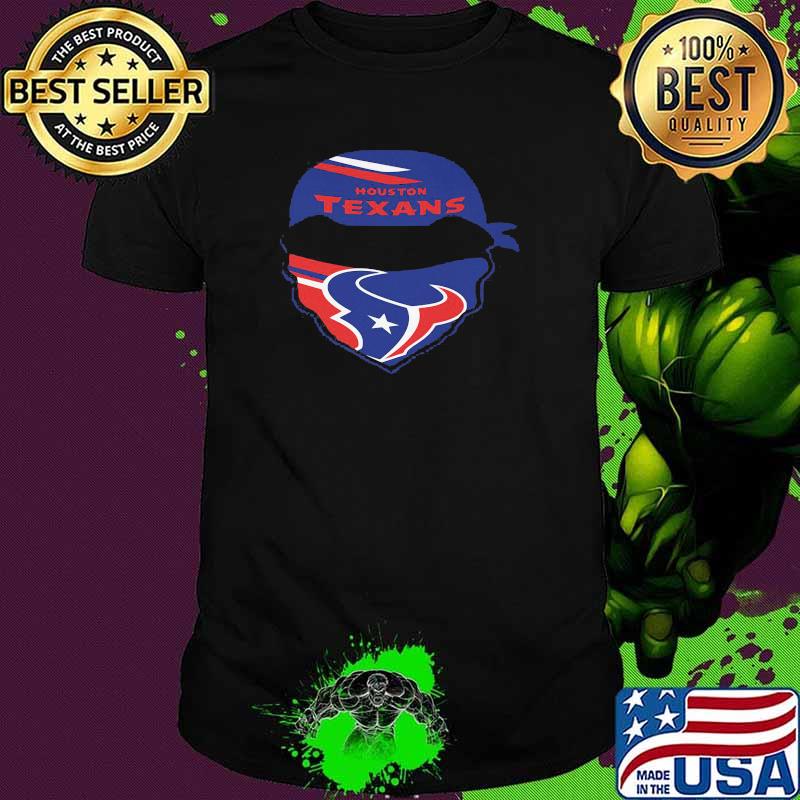 Skull Wear Mask Houston Texans Shirt