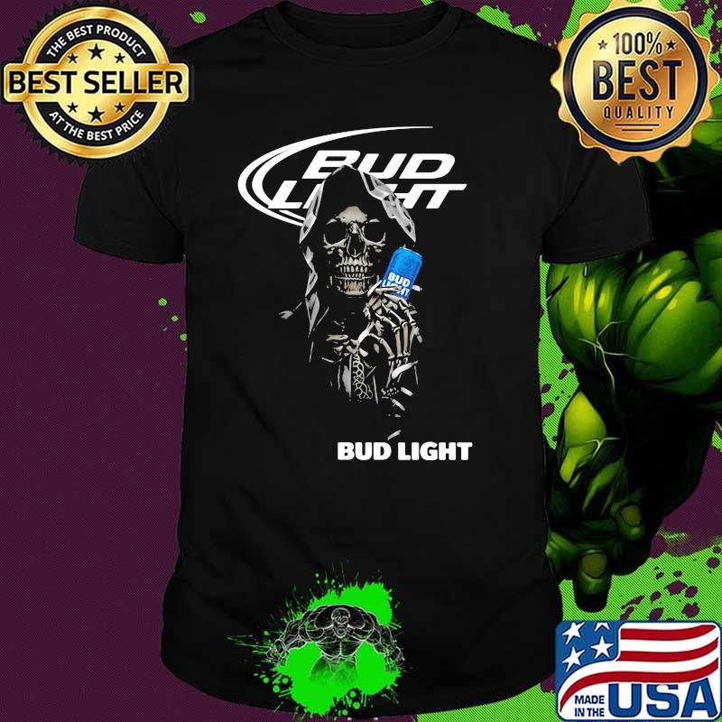 Skull With Logo Bud Light Shirt