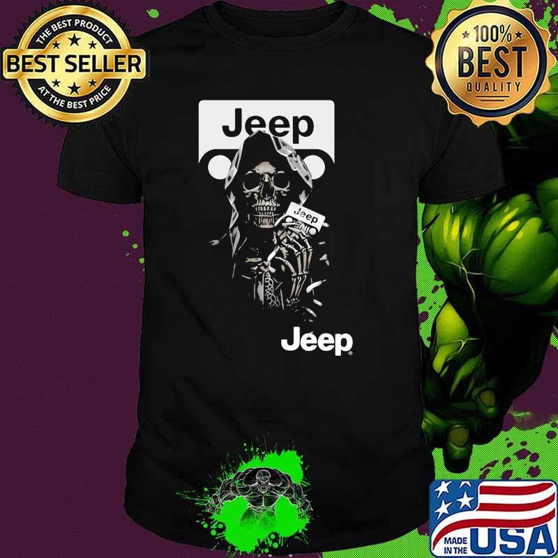 Skull With Logo Jeep Shirt
