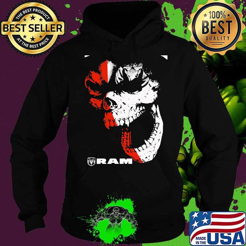 Skull With Logo Ram Trucks Shirt Hoodie Skull With Logo Ram Trucks Shirt Hoodie