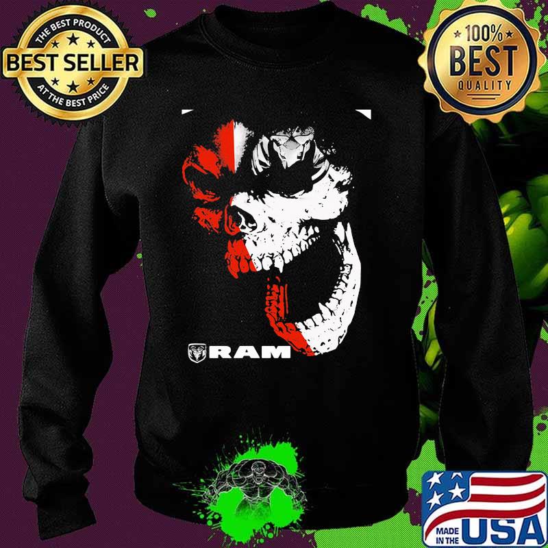 Skull With Logo Ram Trucks Shirt Sweater Skull With Logo Ram Trucks Shirt Sweater