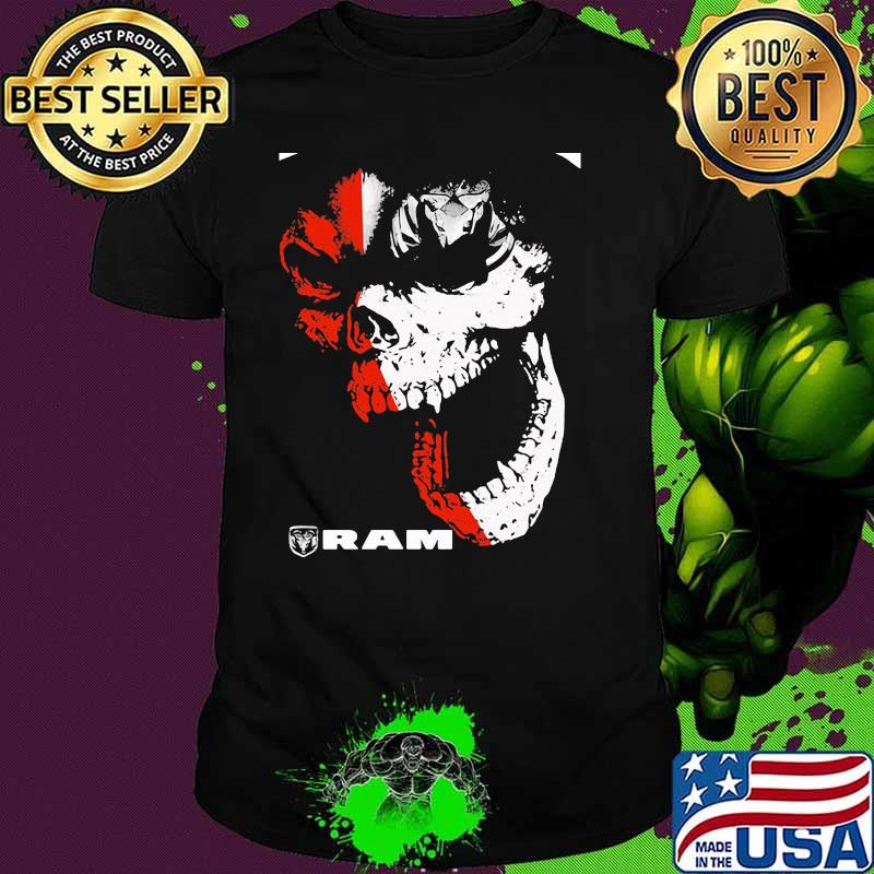 Skull With Logo Ram Trucks Shirt