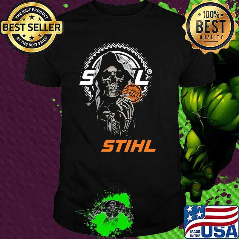 Skull With Logo Stihl Shirt