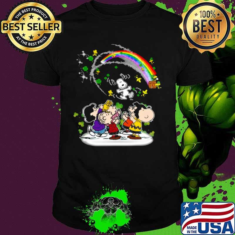 Snoopy Woodstock And Friends Happy St Patrick’s Day 2021 shirt