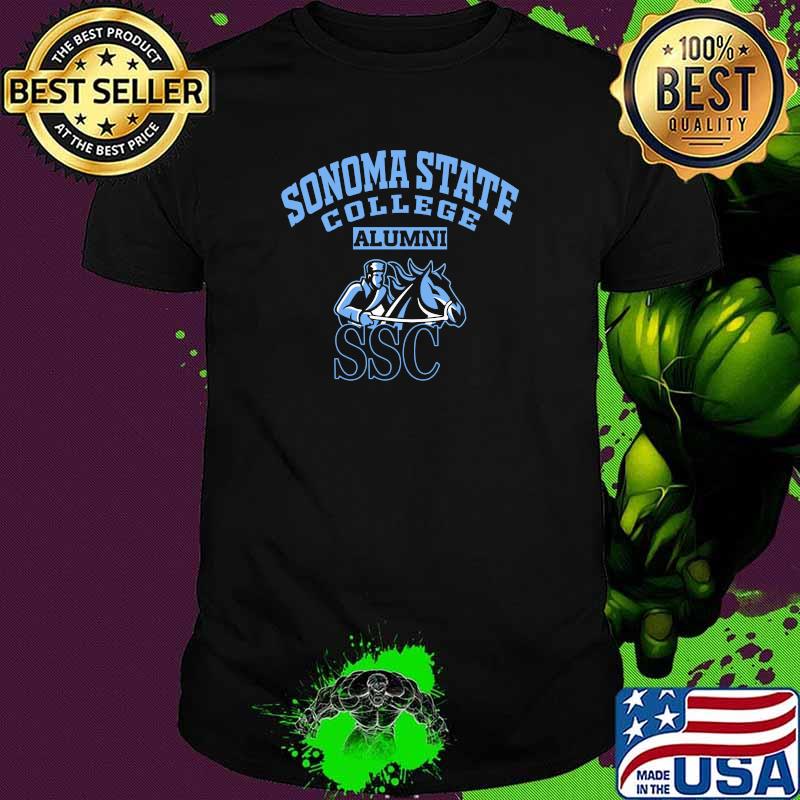 Sonoma State College Alumni Ssc Horse Logo Shirt