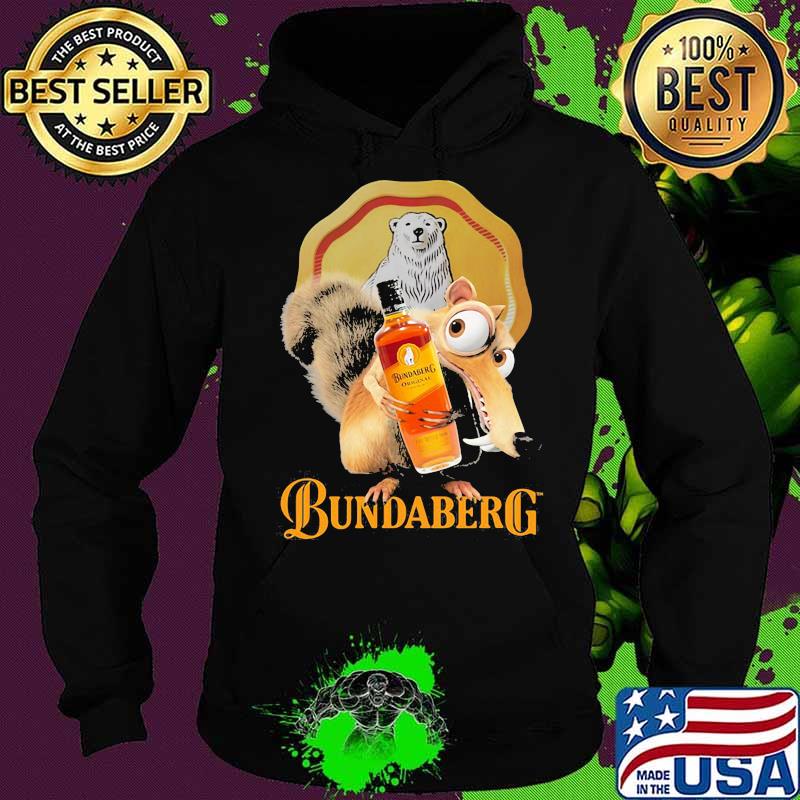Squirrel Scrat With Logo Bundaberg Shirt Hoodie Squirrel Scrat With Logo Bundaberg Shirt Hoodie
