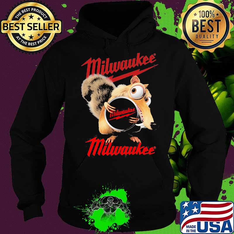 Squirrel W Nuts With Logo Milwaukee Shirt Hoodie Squirrel W Nuts With Logo Milwaukee Shirt Hoodie