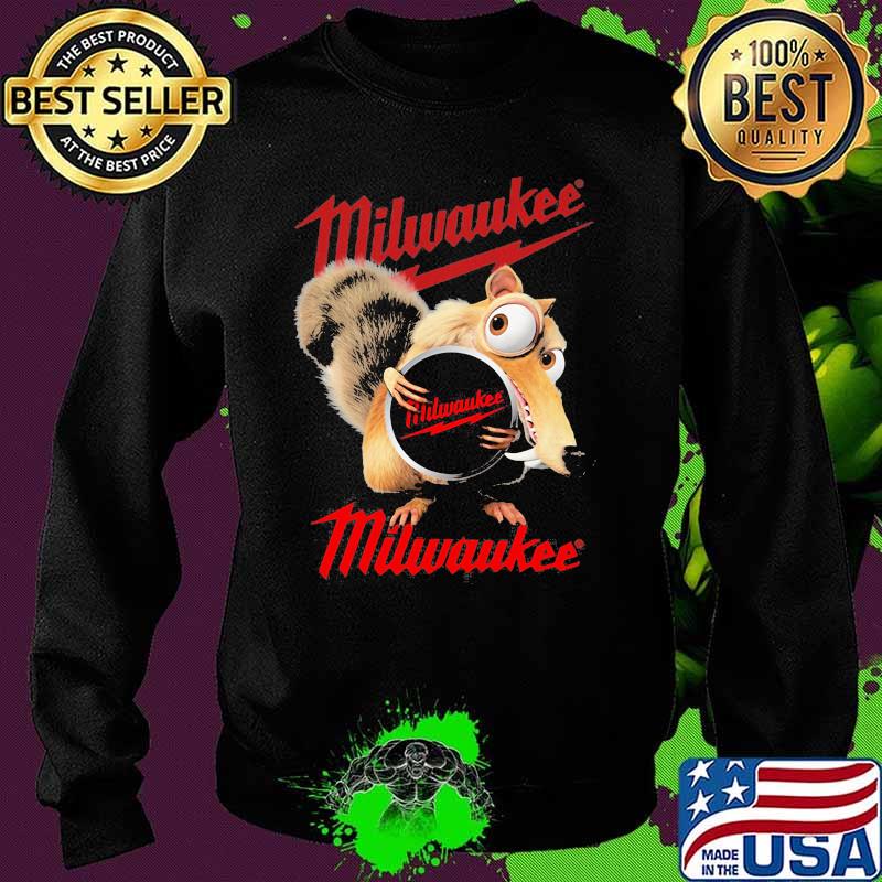 Squirrel W Nuts With Logo Milwaukee Shirt Sweater Squirrel W Nuts With Logo Milwaukee Shirt Sweater