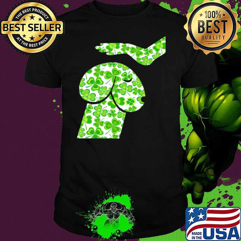 St Patricks Day Dog Dickhead Irish Shamrock shirt