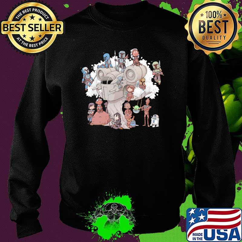 Star Wars Mandalorian Baby Yoda Shirt Sweater Star Wars Mandalorian Baby Yoda Shirt Sweater