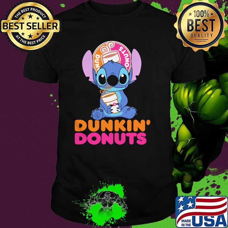 Stitch Drink Dunkin Donuts Shirt