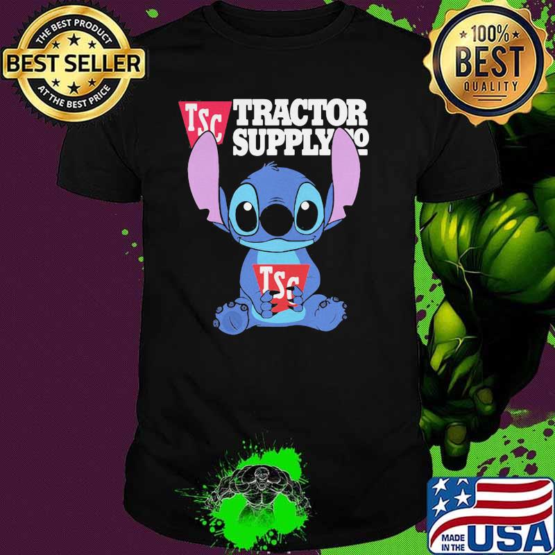 Stitch Hug Tractor Supply Logo Shirt