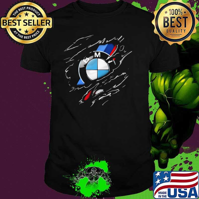 Superheroes With Logo Bmw Car Shirt