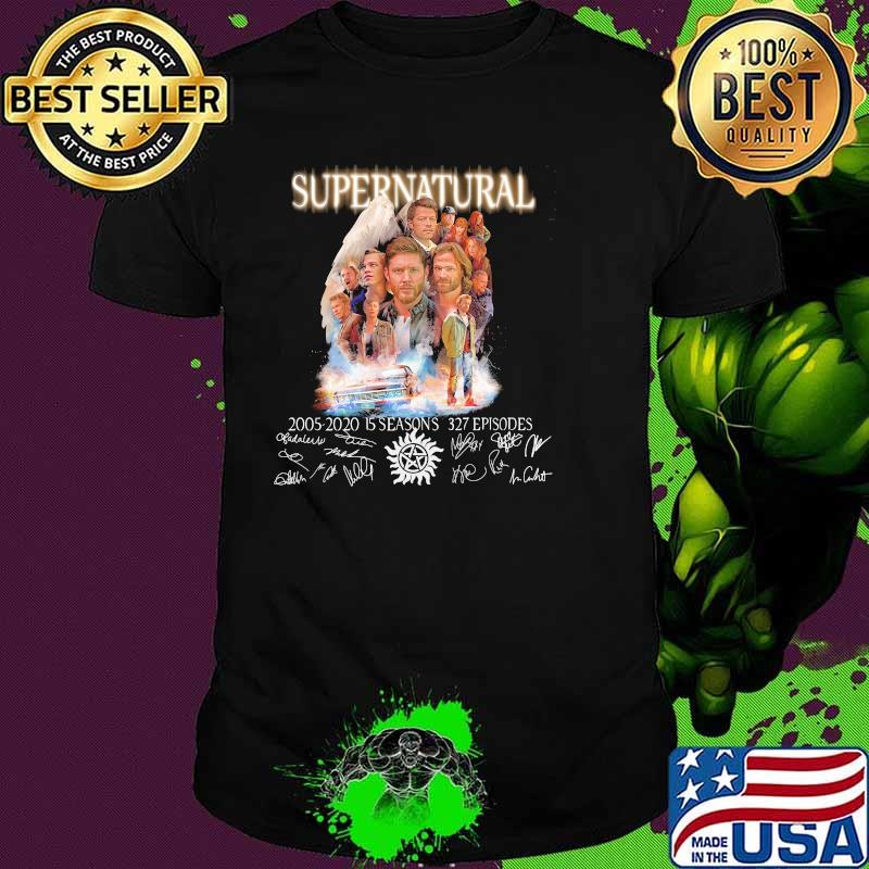Supernatutal 2005 2020 15 Season Signature Shirt
