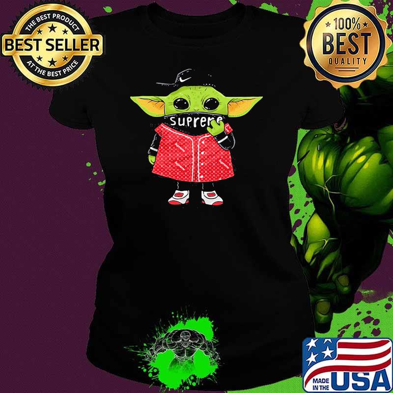 Suprere Baby Yoda Star Wars Shirt Ladies tee Suprere Baby Yoda Star Wars Shirt Ladies tee