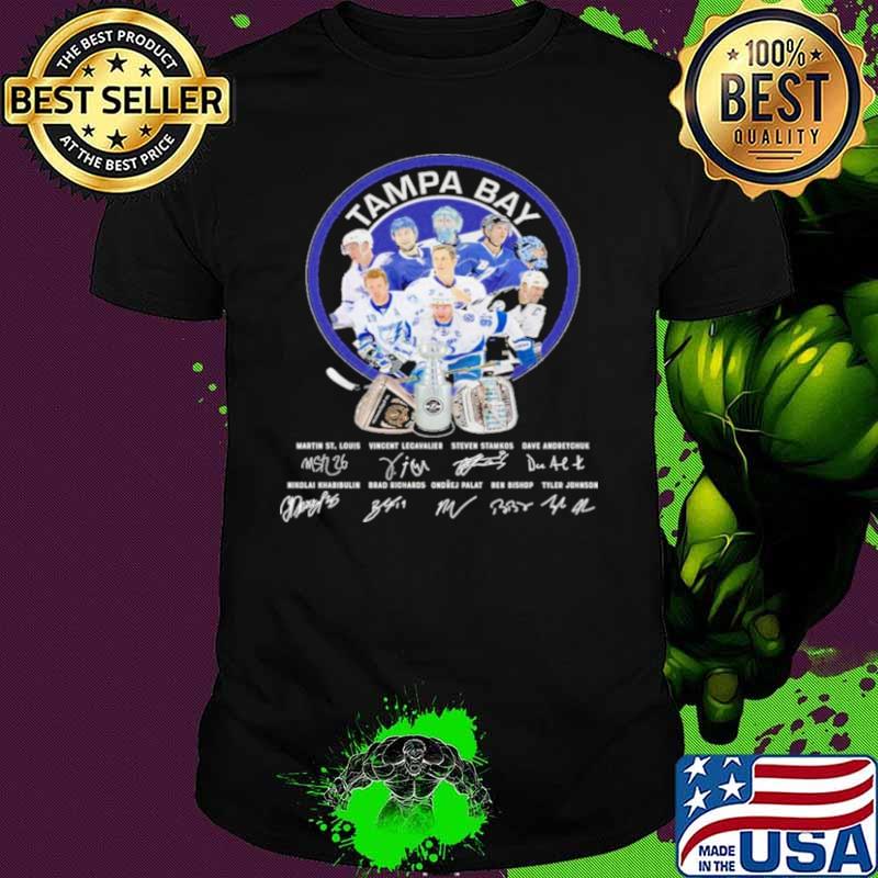 Tampa Bay Martin St Louis Vincent Lecavalier Steven Stamkos Signature Shirt