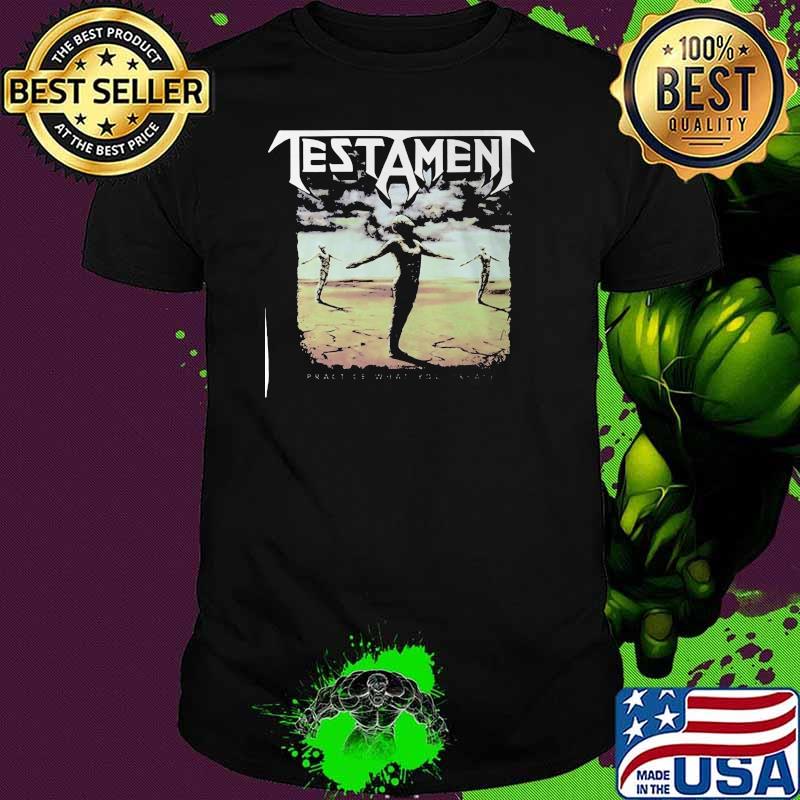 Testament Practice What You Preach Black Shirt