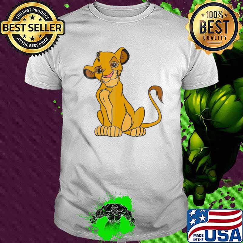 The Lion King Young Simba Sitting Up Shirt
