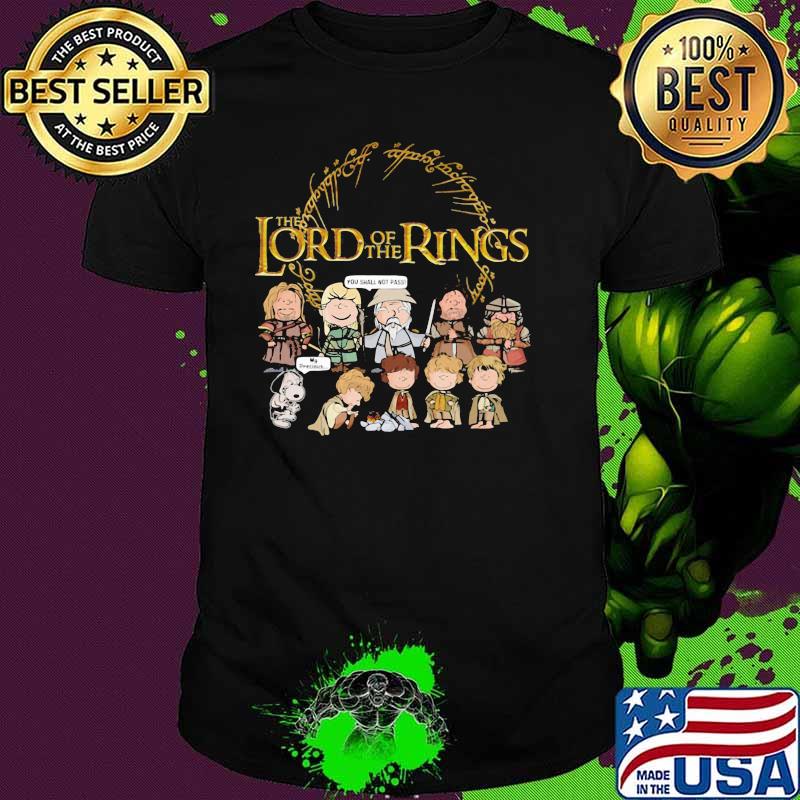 The Lord Of The Rings You Small Not Pass Snoopy Shirt