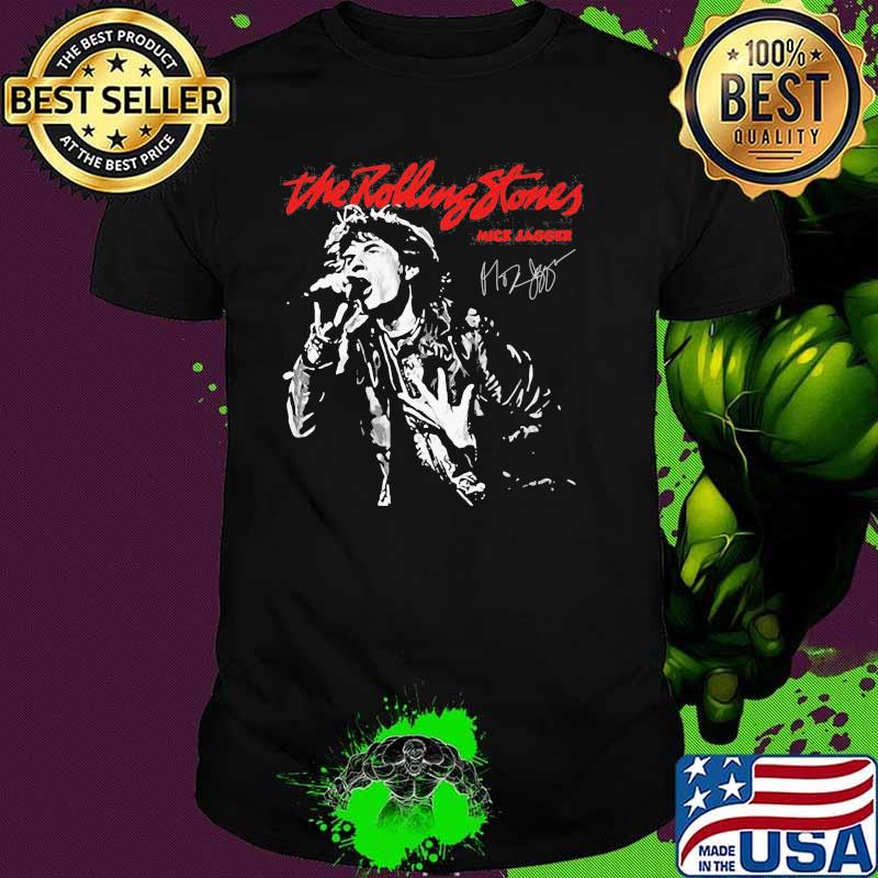 The Rolling Stones Mick Jagger Signature Shirt