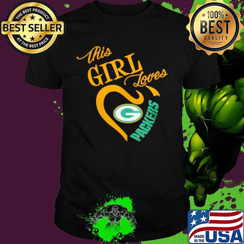 This girl loves Green Bay Packers shirt