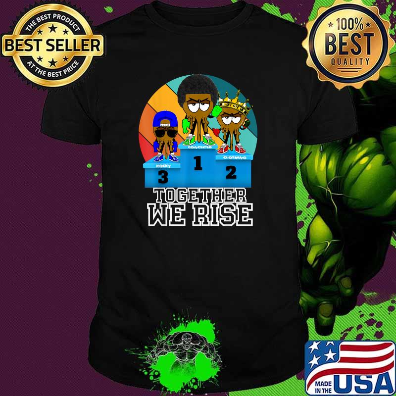 Together We Rise African American Urban Vintage Shirt