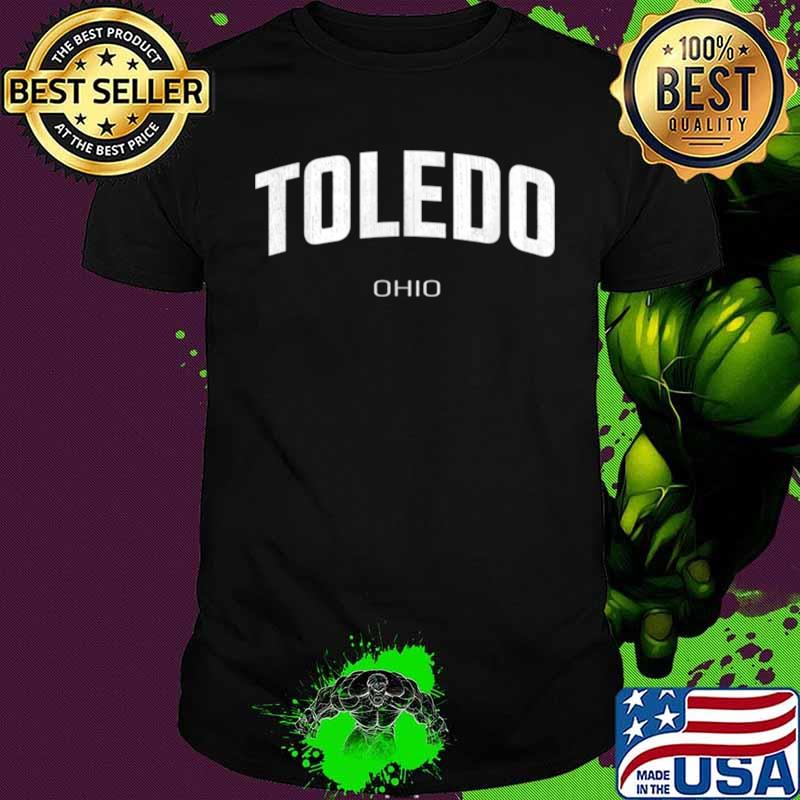 Toledo Ohio OH vintage state Athletic shirt
