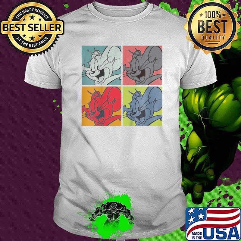 Tom And Jerry Pop Art Box Up Shirt