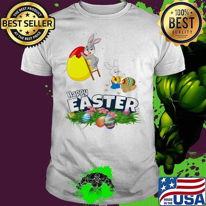 Happy Easter Day Rabbits Disney Shirt
