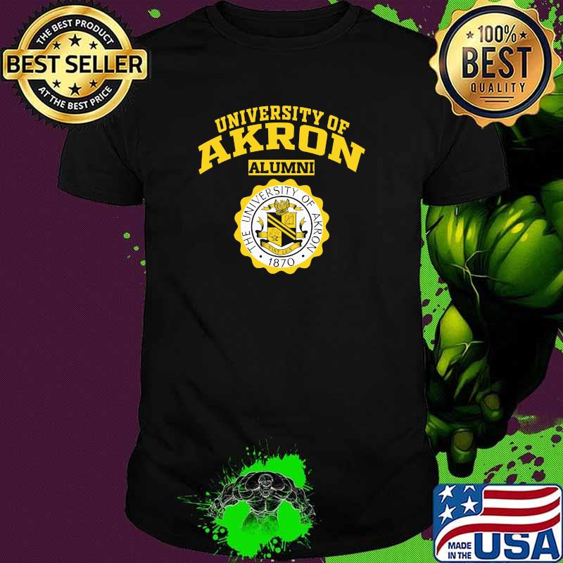 University Of Akron Alumni 1870 Logo Shirt