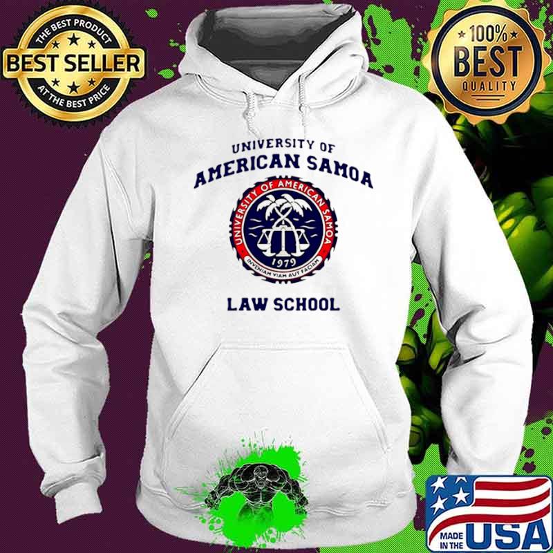 University Of American Samoa Law School Hoodie University Of American Samoa Law School Hoodie