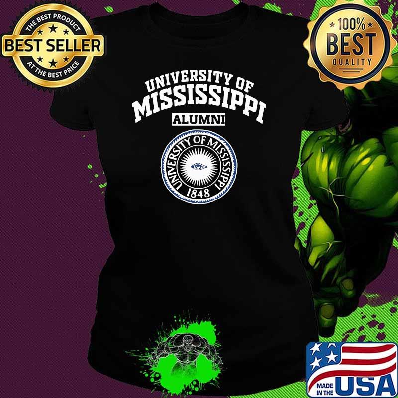University Of Mississippi Alumni 1848 Shirt Ladies tee University Of Mississippi Alumni 1848 Shirt Ladies tee