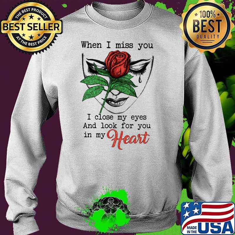 sweater with heart and eyes