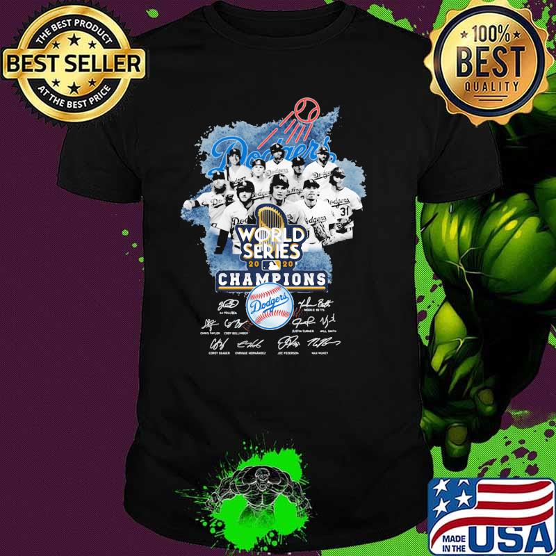 World Series 2020 Dodgers Champions Signature Shirt