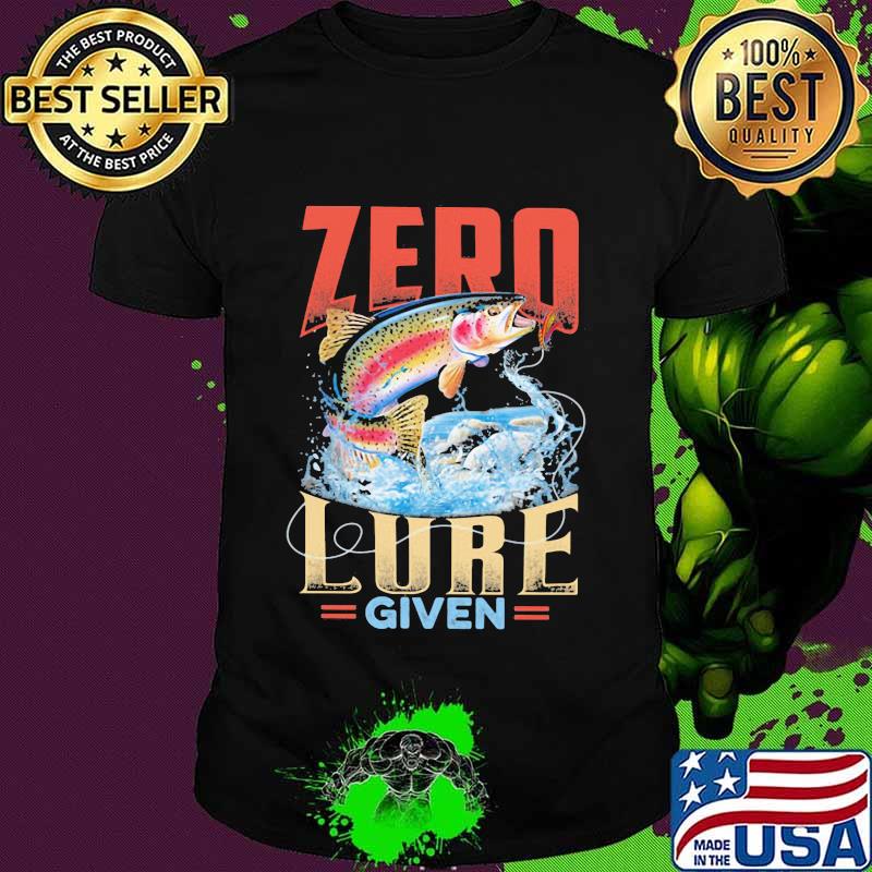 Zero lure given fishing shirt