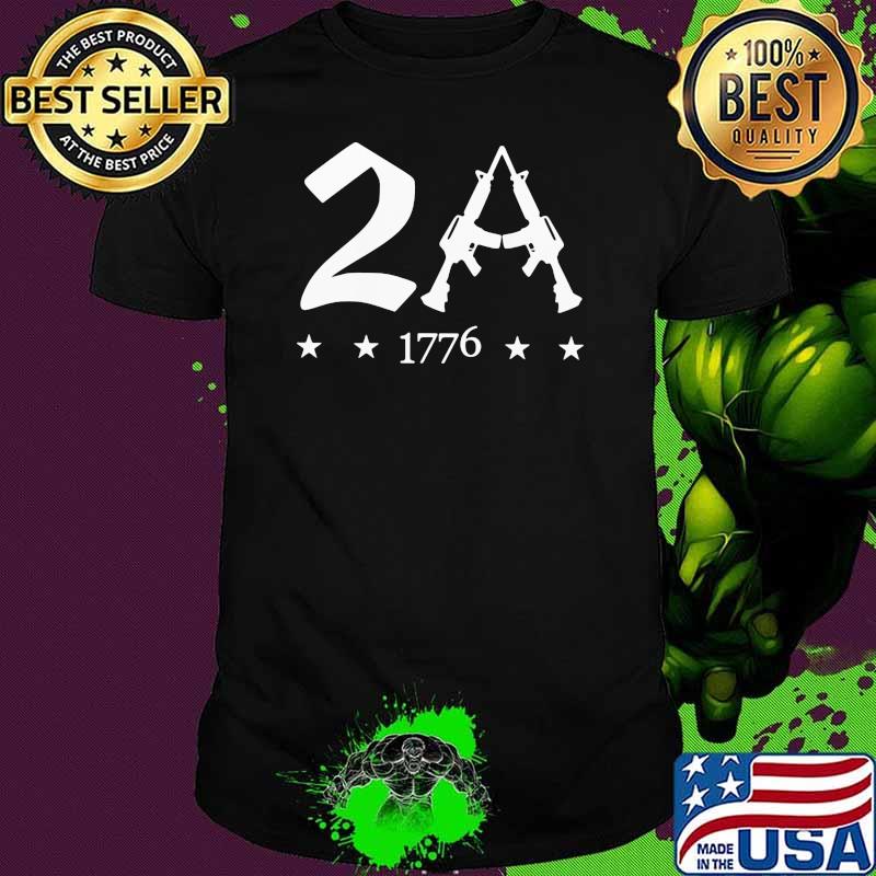 Official 2A 1776 Guns Shirt